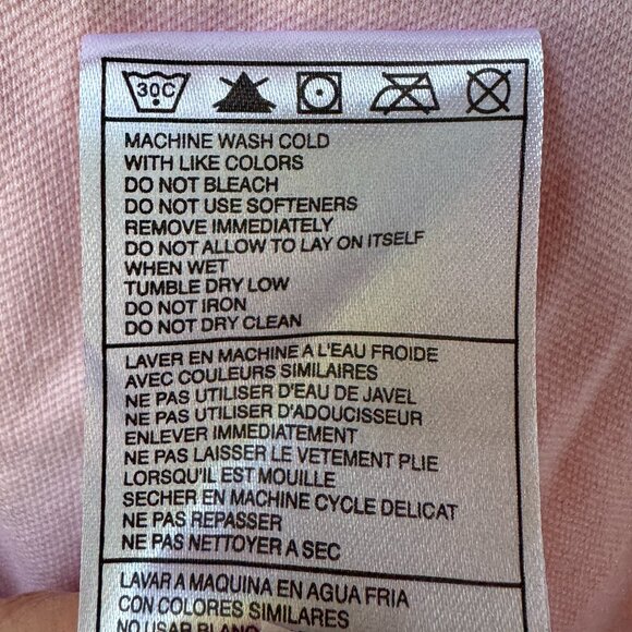 NWT Nike Pink Scoop Neck Short Sleeve Cotton Knit Tee in Women's XXL - Picture 9 of 9